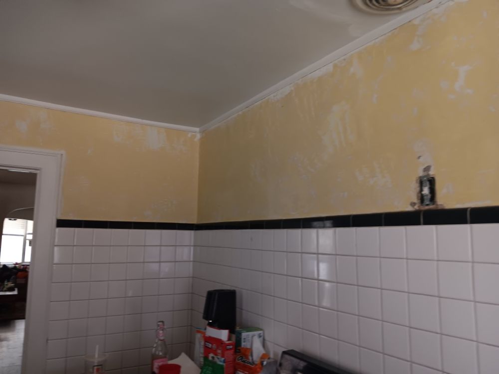 Painted room detail