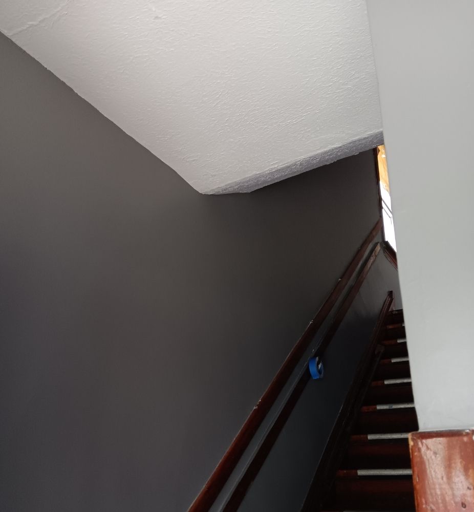 Painted room detail