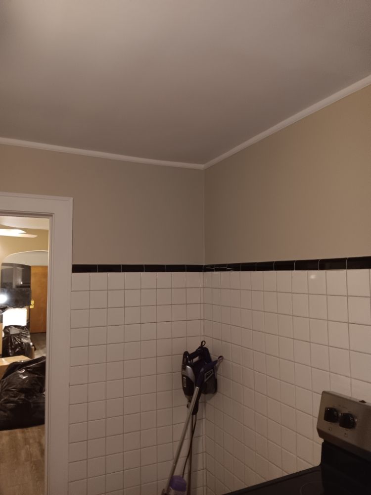 Painted room detail