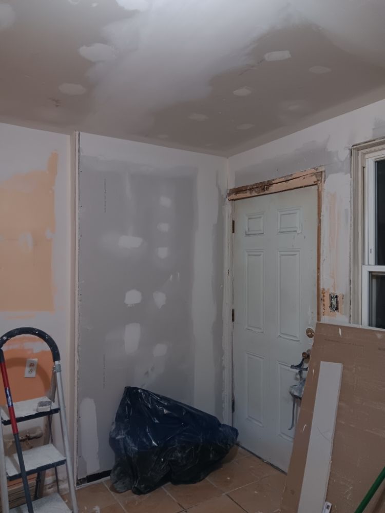 Painted room detail